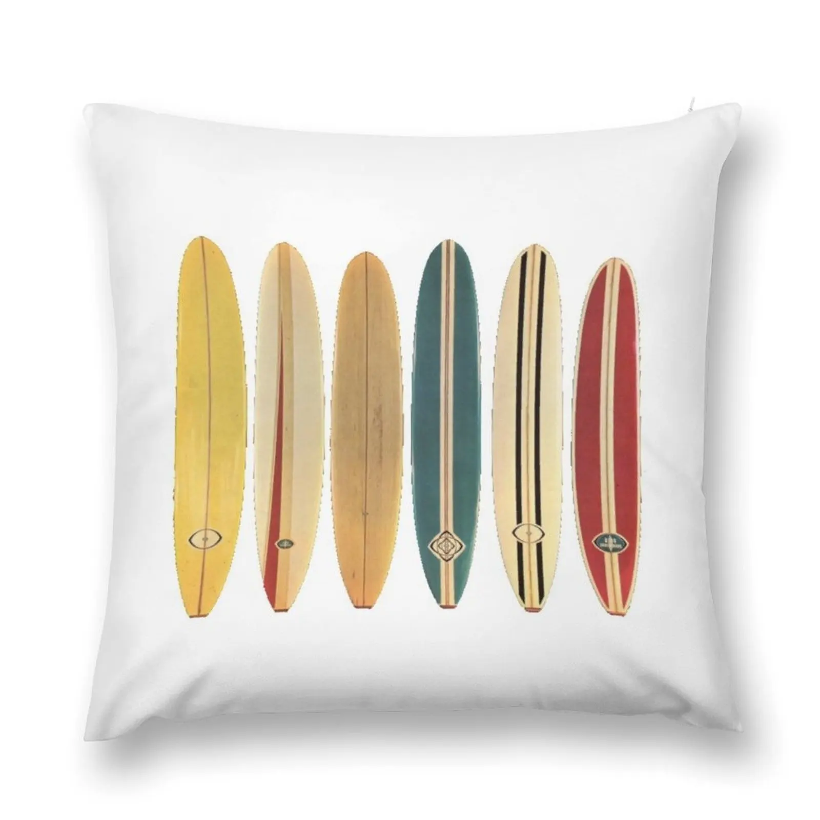 

Retro Surfboards Throw Pillow Couch Cushions Pillowcases Anime Christmas Cushion For Home pillow