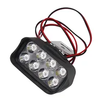 12V-80V E-bike Front Light Motorcycle Electric Bike Bicycle LED Headlight Super Bright Tricycle Lamp 8 12 16 Led Cycling Parts