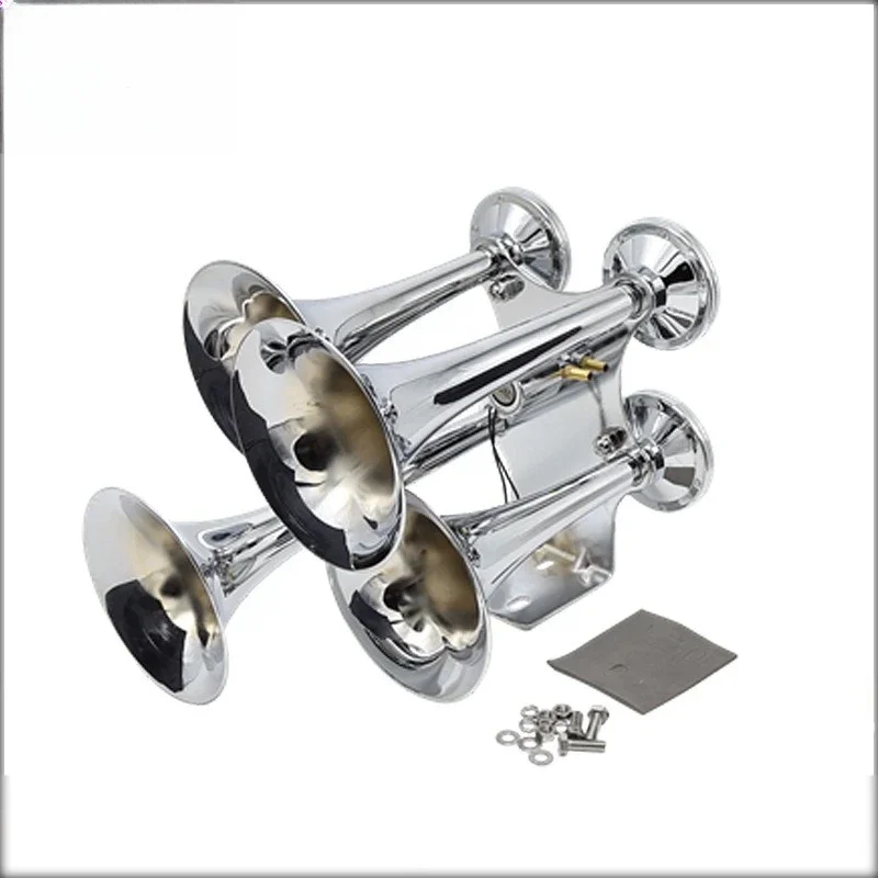 12V24V general big four tube train big horn ship four tone 150DB truck horn