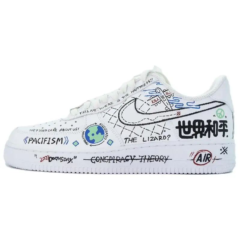 

【Customize】Nike Air Force 1 Skateboarding Shoes Men Sneakers shoes CW2288-111