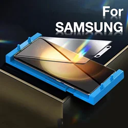 for Samsung Galaxy S23 S22 S21 S20 S24 NOTE 20 Ultra 10 Plus Explosion-proof Screen Protector Glass Protective with Install Kit