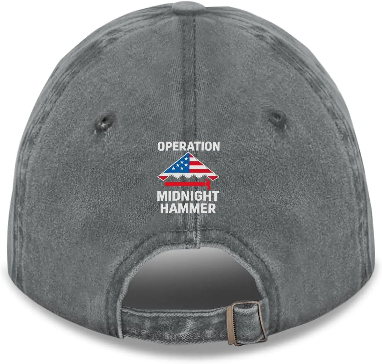 صنع في عملية الولايات المتحدة قبعة مطرقة منتصف الليل للرجال من القطن المغسول 4 قبعات بيسبول قبعة قابلة للتعديل مخصصة