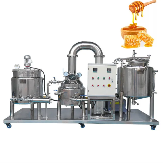 Honey Refining Machine/ Honey Processing Machine Line With 0.5t 1t 1.5t