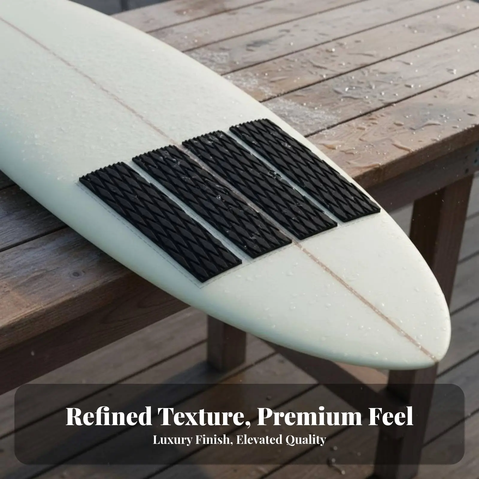 

Foam Foam Surfboard Pad Wear-Resistant Non-Slip Surfboard Mat Stick-on Deck Grip Easy to Install Geometric Pattern Grip Pad