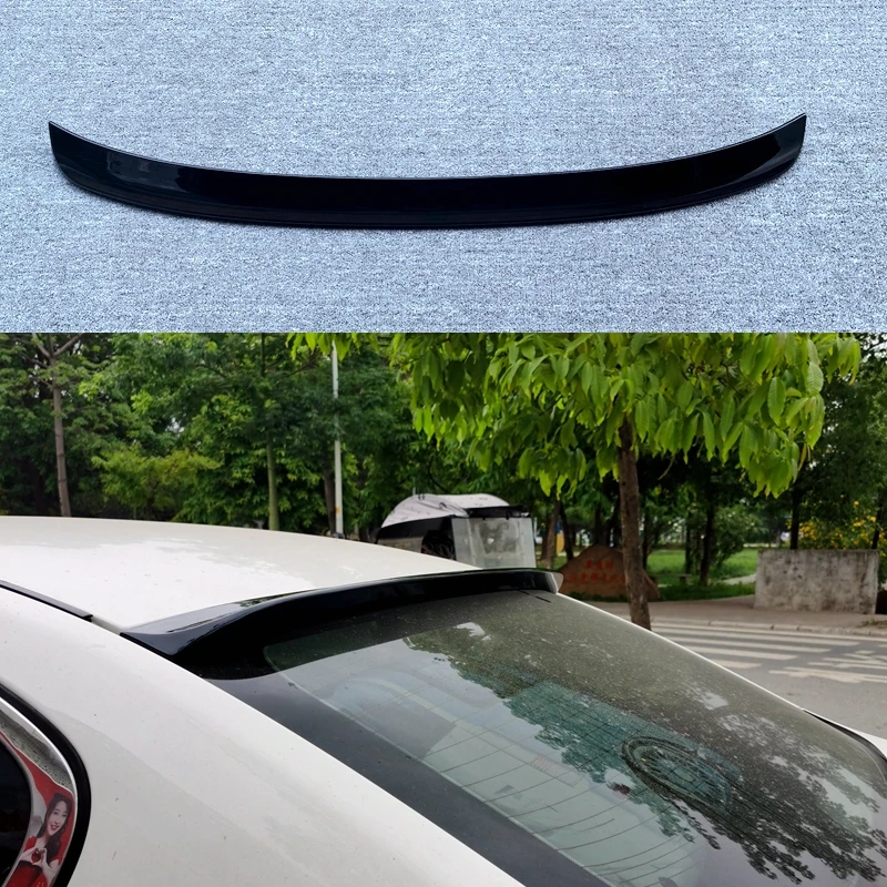 For Chrysler 300C 2005 To 2010 ABS Rear Wing Spoiler Roof Spoiler Glossy Black Car Accessories Body Kit Spoiler