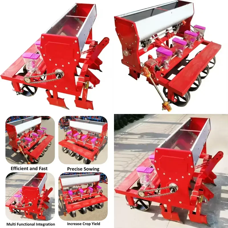 Automatic Potato Seeder Mulching Fertilizing Seeding All in One Machine Small Potato Seeding Tractor for Farm Garden Use