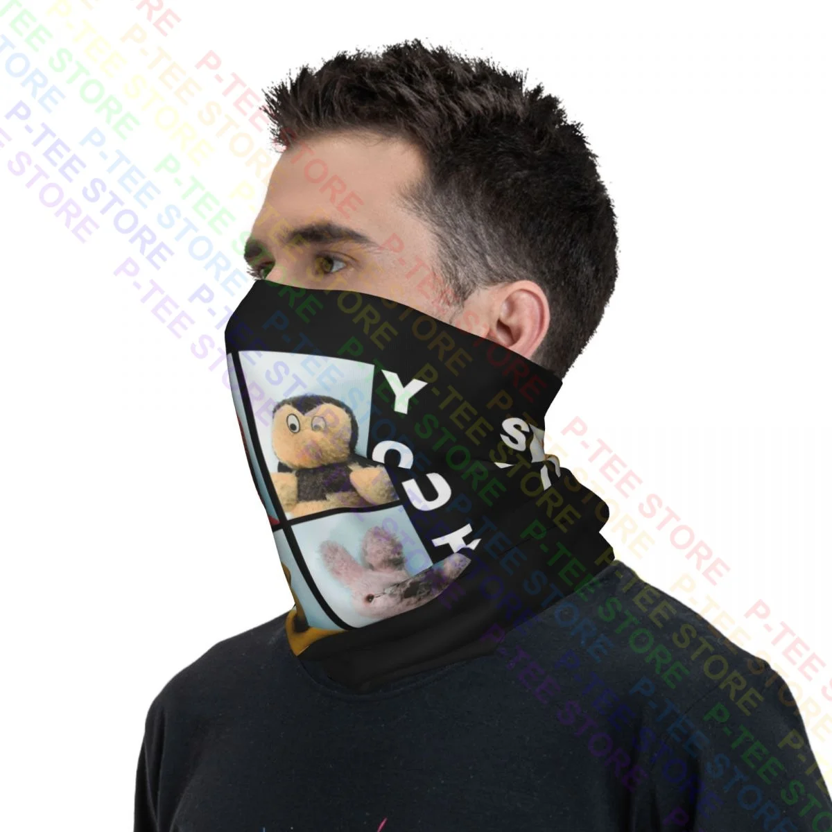 Sonic Youth Dirty Album Tour Neck Gaiter Bandana Scarf Face Mask Unisex Half Mask Magic Scarf