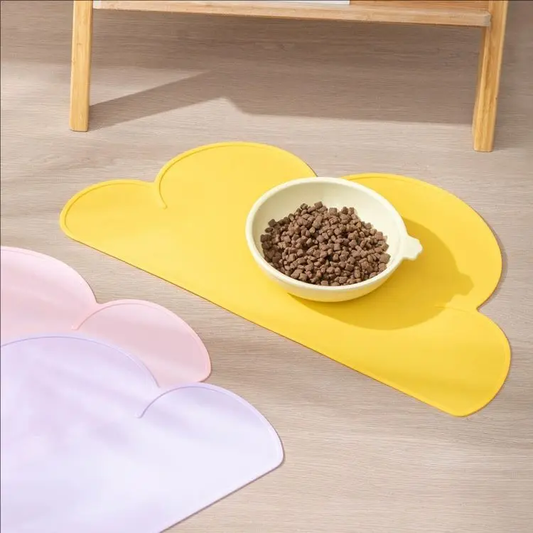 Silicone Pet Feeding Dog Cat Bowl Food Mat