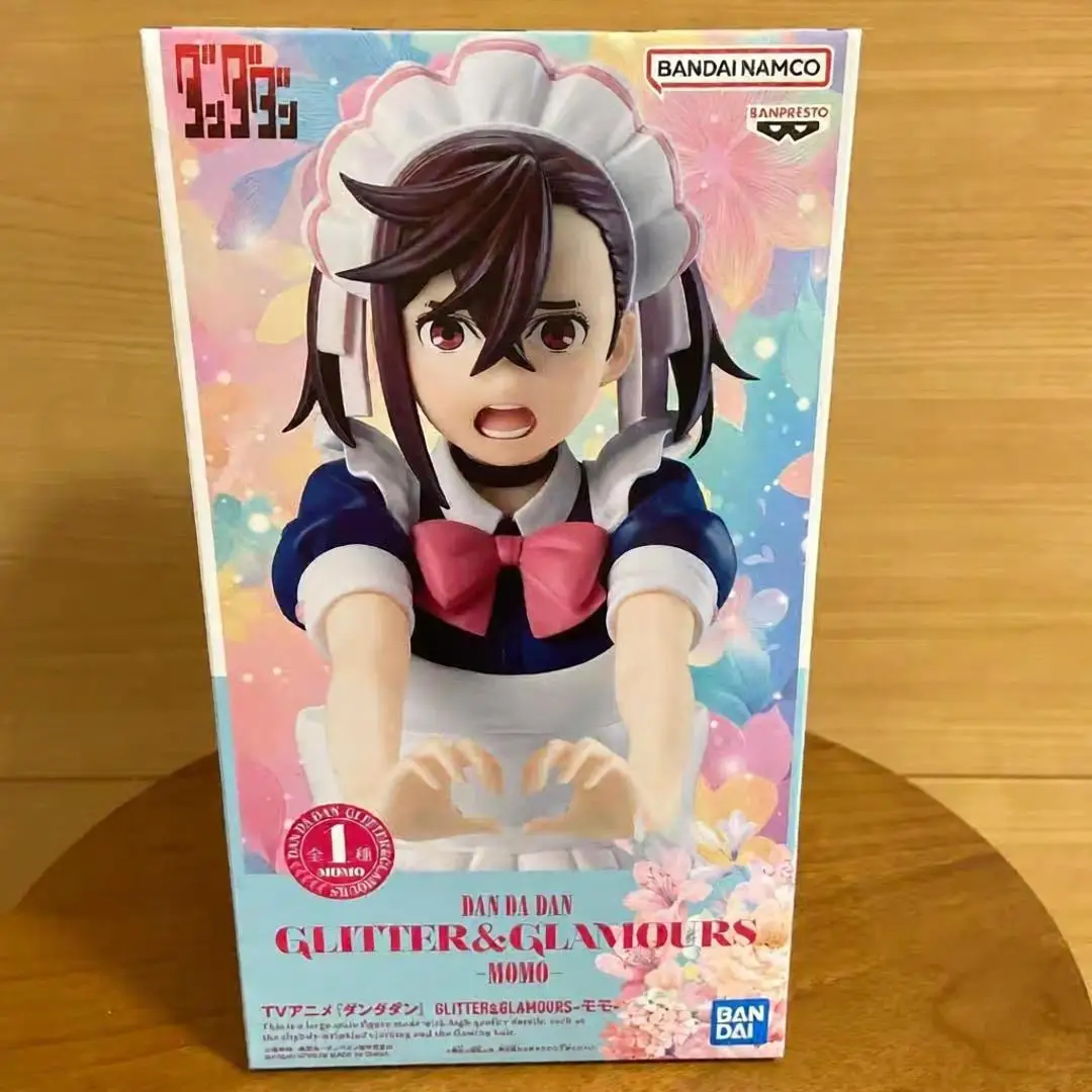 バンプレスト製「ダンダダン」アニメの綾瀬桃-グリッター＆グラマーズ-アクションフィギュア-おもちゃ-pvcモデル-コレクション-デコレーション