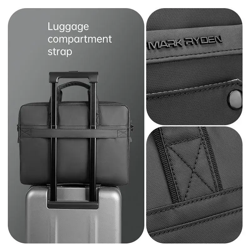 MarkRyden Classic I: MarkRyden Tech Commuter Computer Briefcase 14 / 15.6 inch