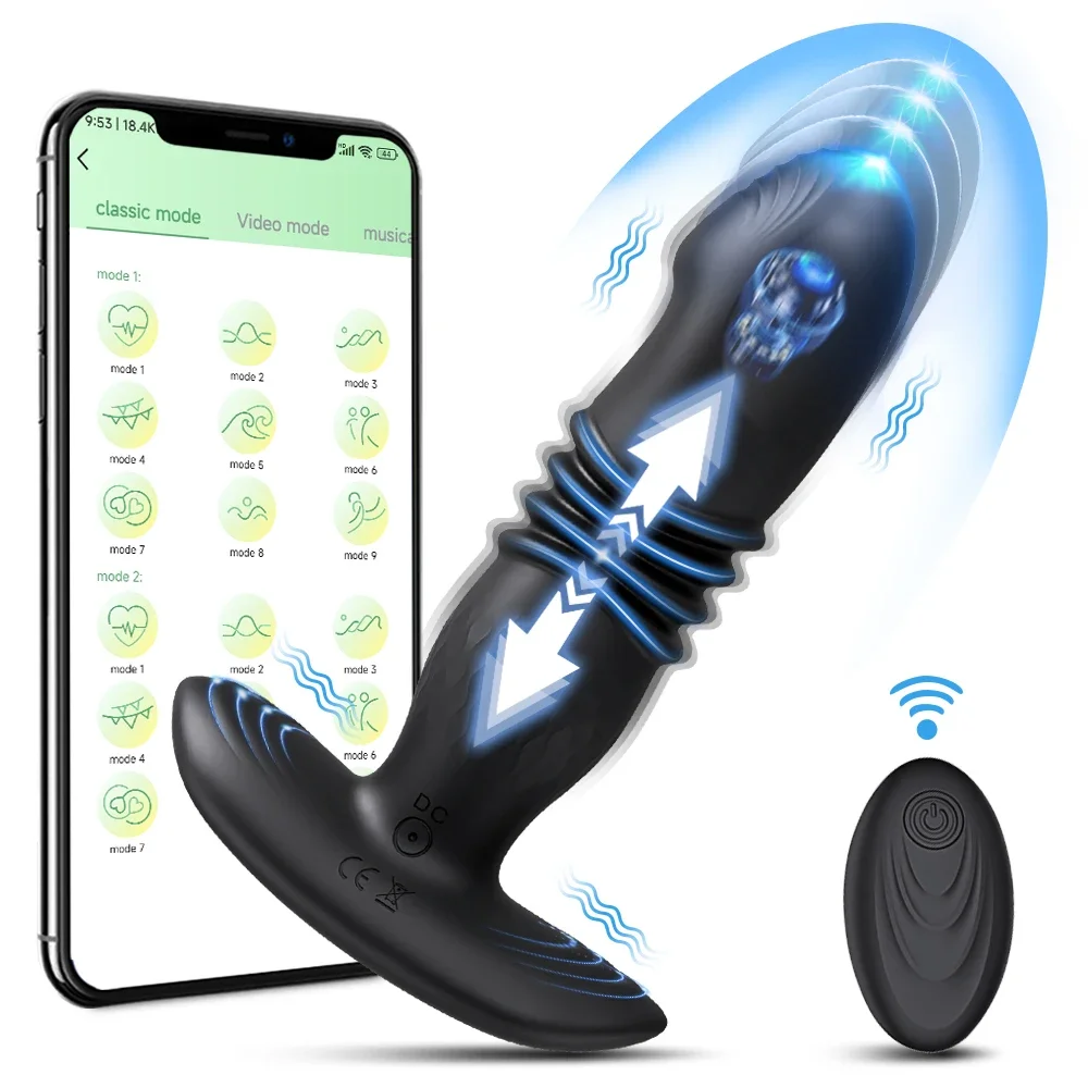 vibrating anal sex toy VeDO Bump Plus Silicone Anal Vibrator with Remote Control main image 0