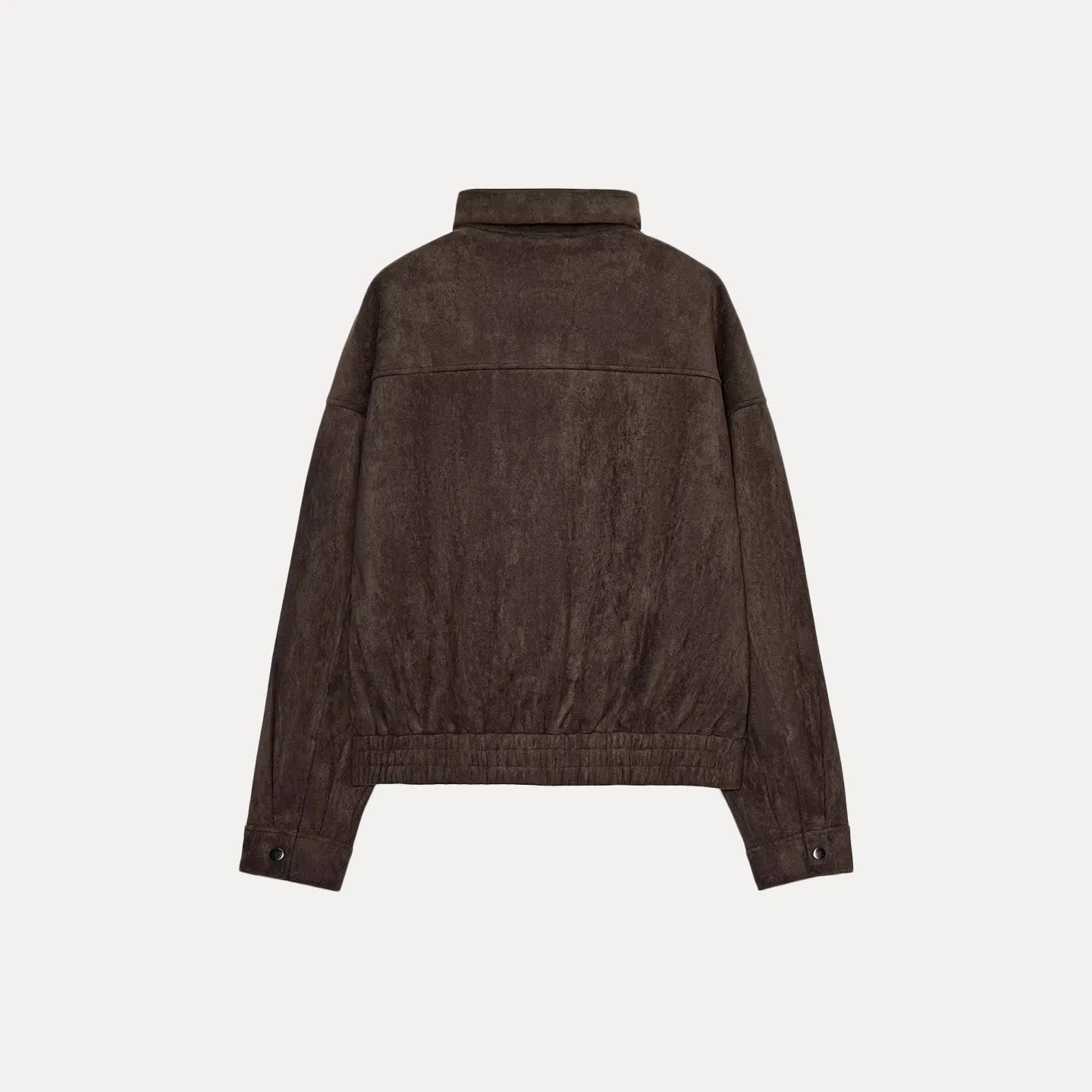 

Loose Women's Pilot Jaet Outerwear Faionable Autumn 2025 Z Brand Long Sve Zipper Closure Stand Collar Coat