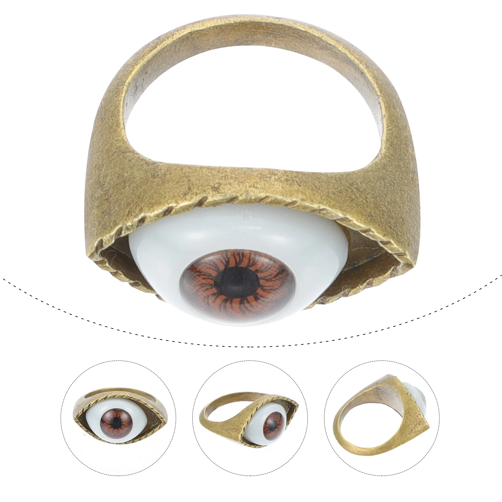 

Retro Exaggerated Rings Vintage Alloy Vintage Ring Finger Accessories Stylish Fashion Jewelry Unique Decorations