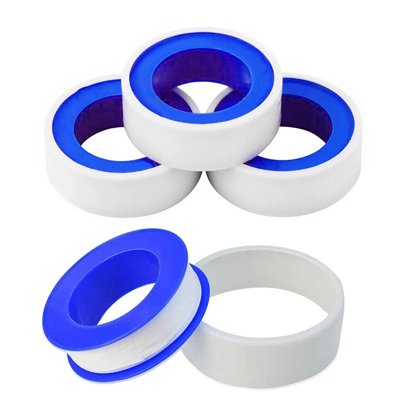 12mm 10M/roll PTFE water pipe tape, oil-free tape, sealing tape, fittings, thread sealing tape, home decoration utility pipe