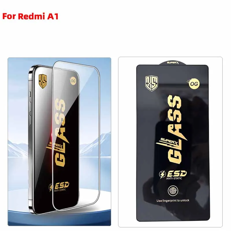 

Tempered Glass HD for Redmi A1/A1+/A2/A2+/A3/A3 PRO/A3X/A4 5G/A5 4G 10pcs/lot