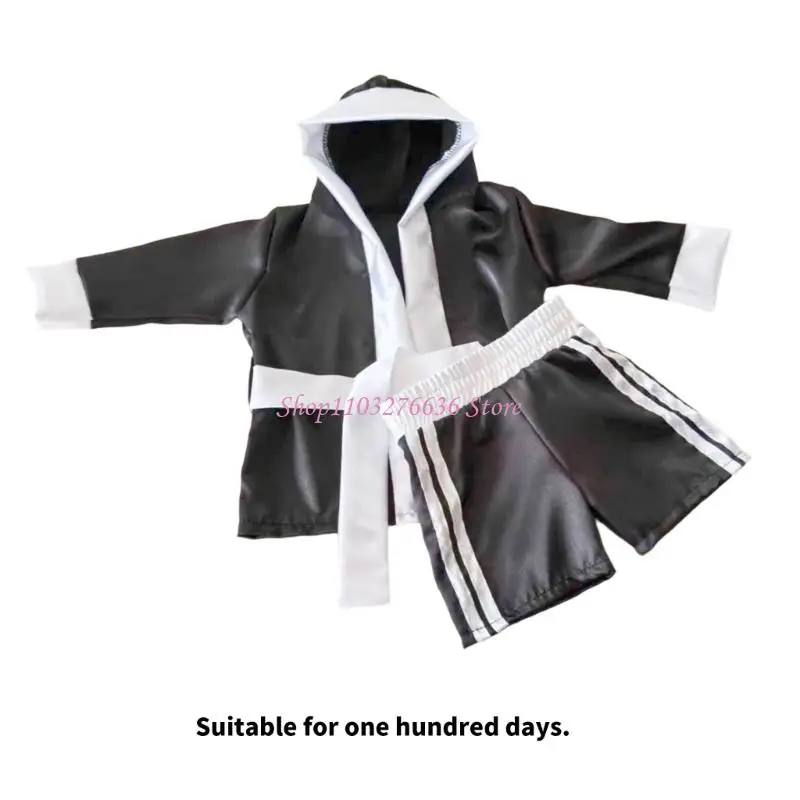 R6FD زي الملاكمة لحديثي الولادة ملحقات التصوير الفوتوغرافي الإبداعية لصور لا تنسى