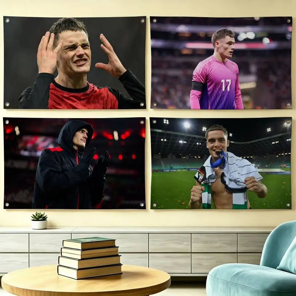 Football Star Florian Wirtz Flags Wall Hanging Tapestry Outdoor Garage Room Decorative flag Background Blanket