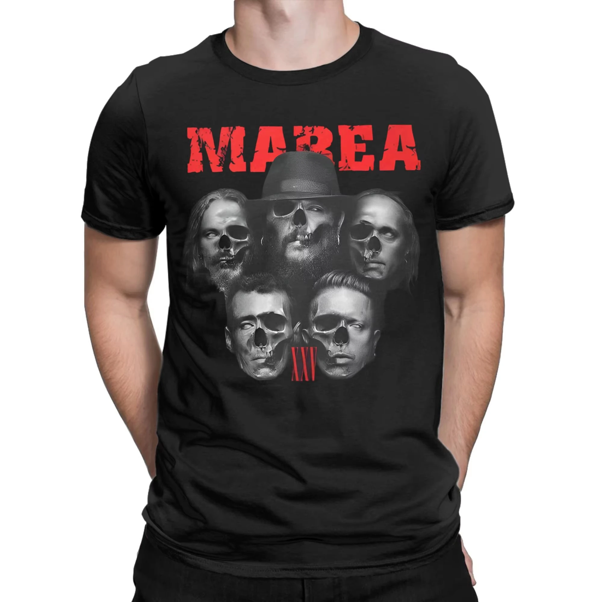 2026 Marea Band 26th Rock Art T-Shirts Men's Clothing and Women's Clothing Funny Tees Crew Neck Short Sleeve Summer New T Shirt