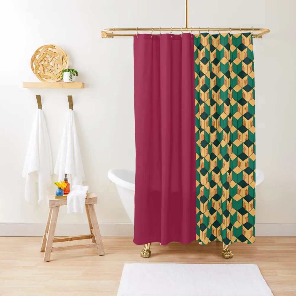 

Tomioka pattern Shower Curtain Bathroom And Shower Products In The Bathroom Curtain