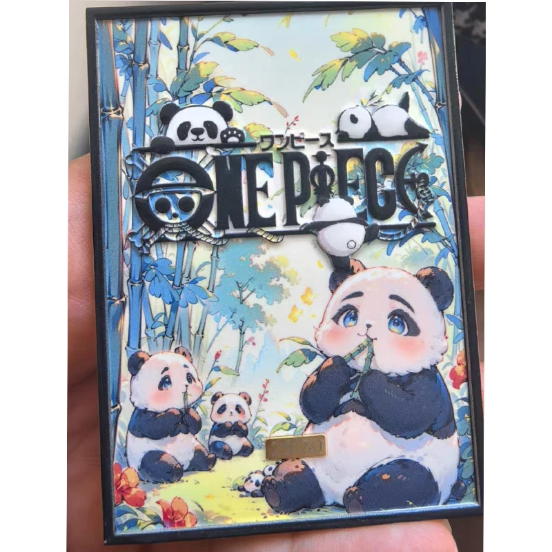 Tarjetas de Metal de una pieza de Anime Hancock Uta Nami Robin Yamato Vivi Perona, tarjetas de colección, regalos de Navidad y cumpleaños, juguetes para niños