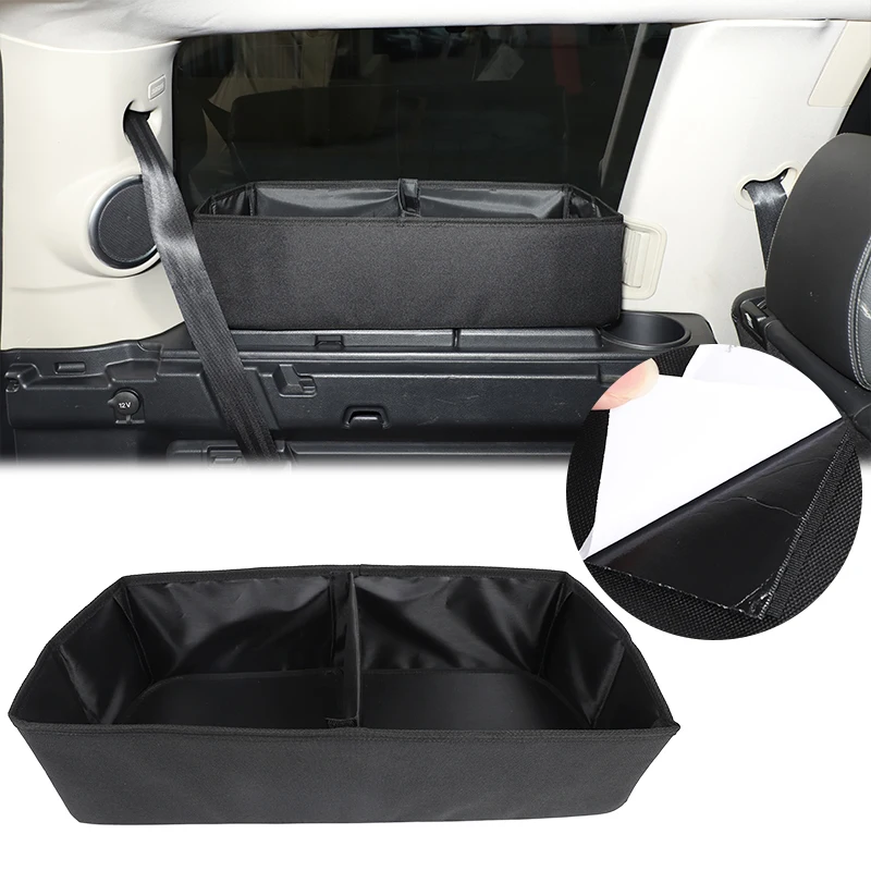 

Для Land Rover Discovery 4 LR4 2010-2016 ткань Оксфорд черный багажник автомобиля нижний ящик для хранения аксессуары для модификации салона автомобиля