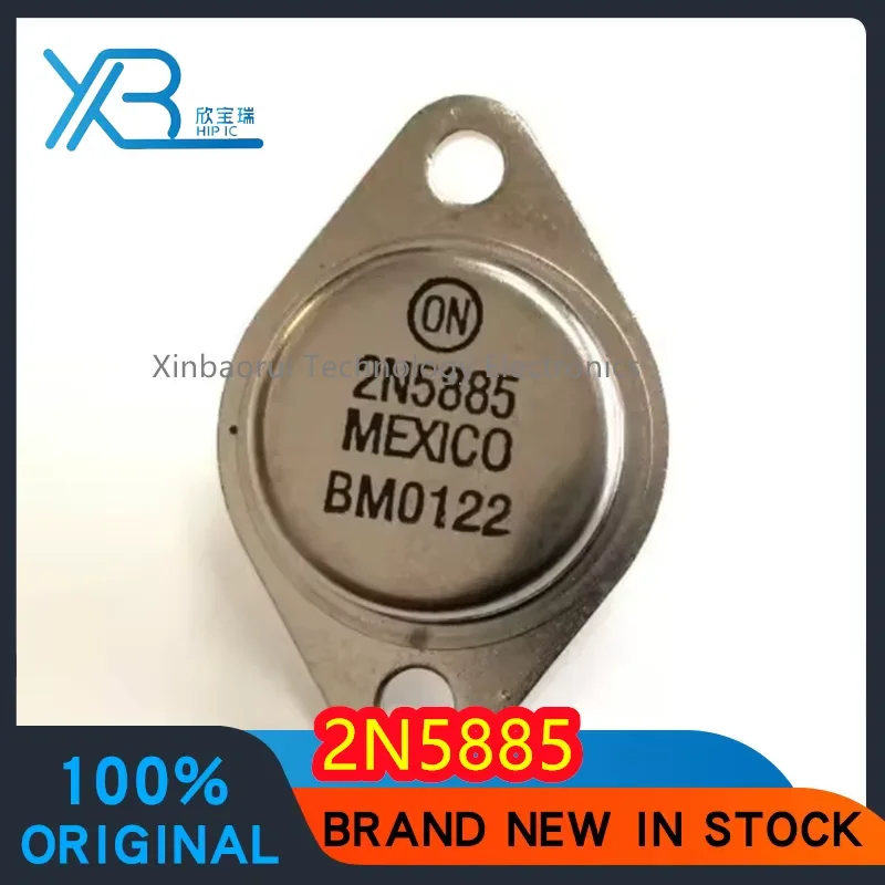 

(2/10pieces) 2N5885 gold-sealed iron cap TO-3 power transistor 100% brand new and original electronics in stock
