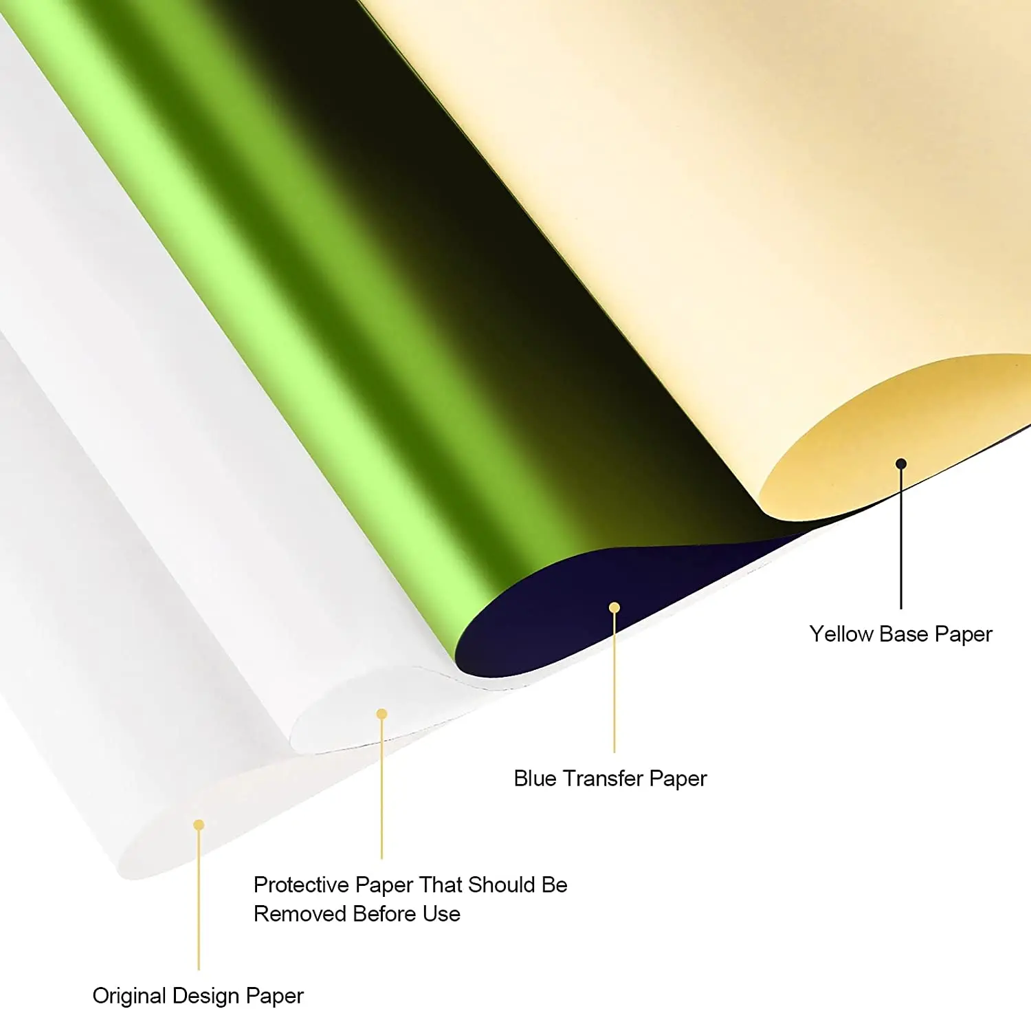 5/10/50/100pcs Tattoo Transfer Paper Tattoo Transfer Thermal Printer Papers 4 Layers Copy Papers for Tattoo Supply