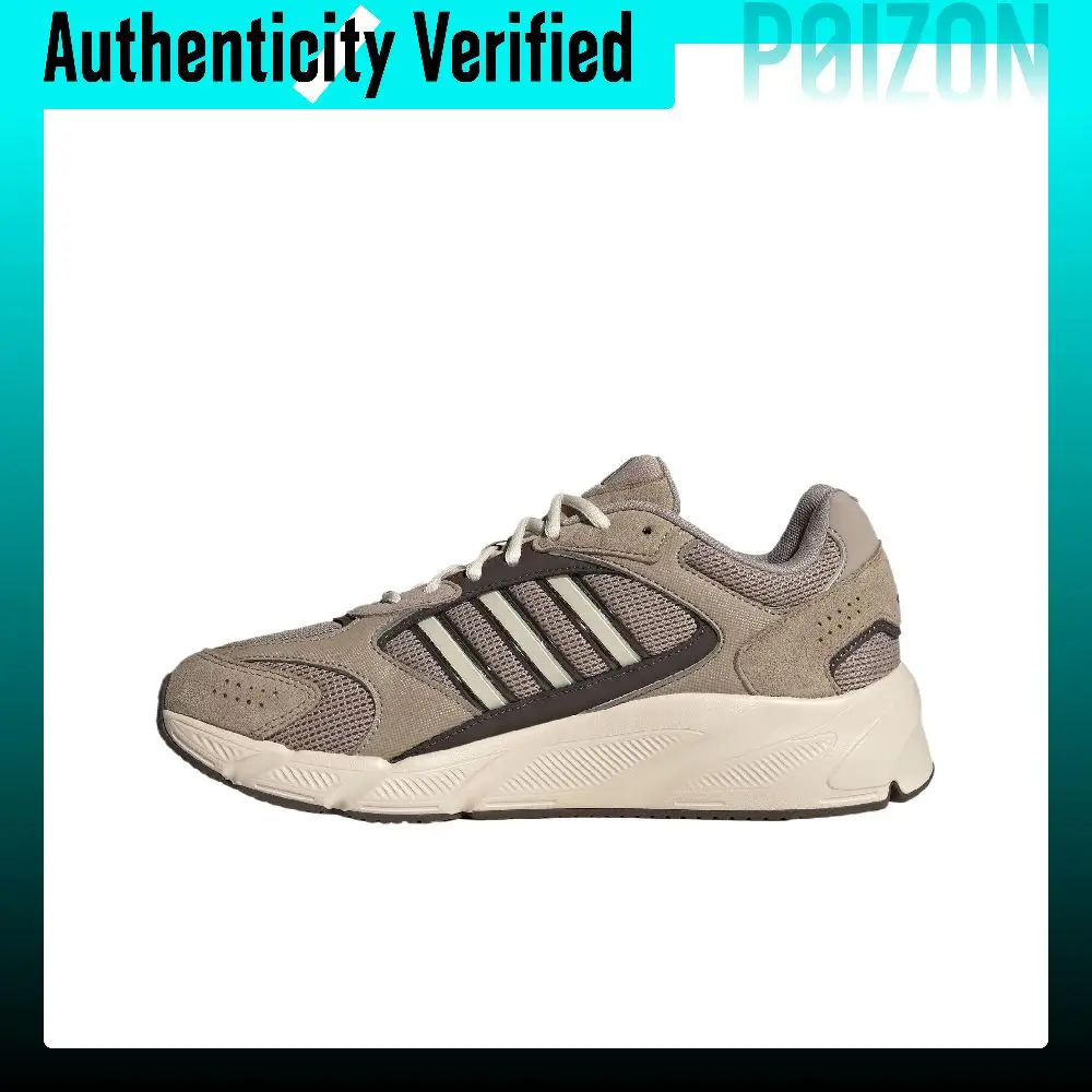 Adidas CRAZYCHAOS 2000 Fabric Slip Resistant, Abrasion Resistant, Breathable Low top Chunky Sneakers Men's Brown JH6845
