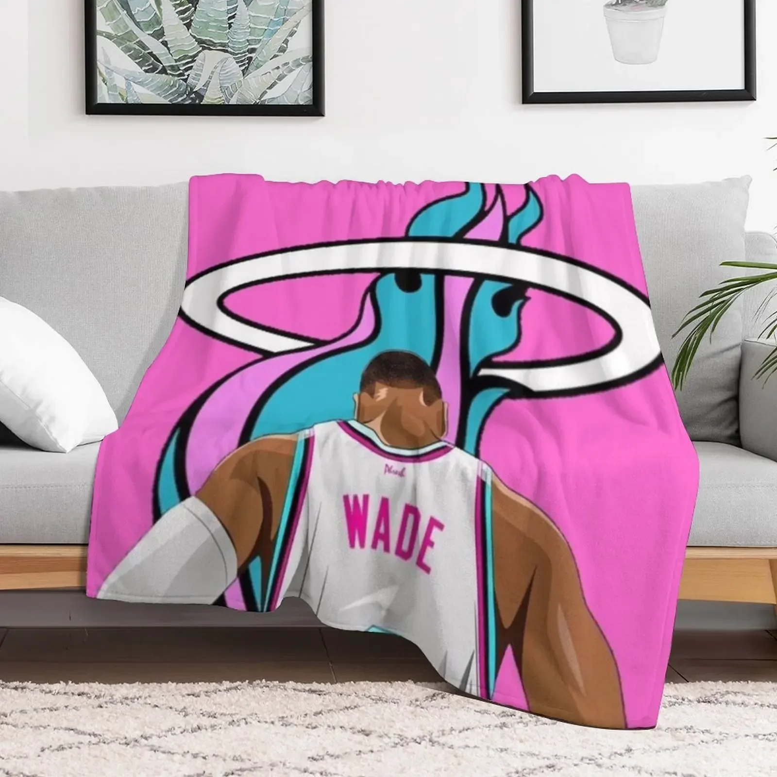 Dwyane Wade Throw Blanket Luxury warm for winter Blankets