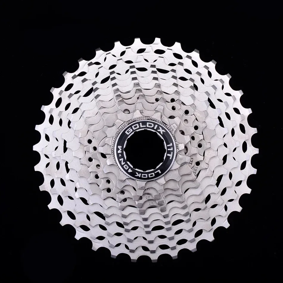 GOLDIX CNC Hollow 7075 Aluminum Alloy Road Bike Cassette Bicycle Freewheel HyperGlide for 11/12speed R7000 R8000