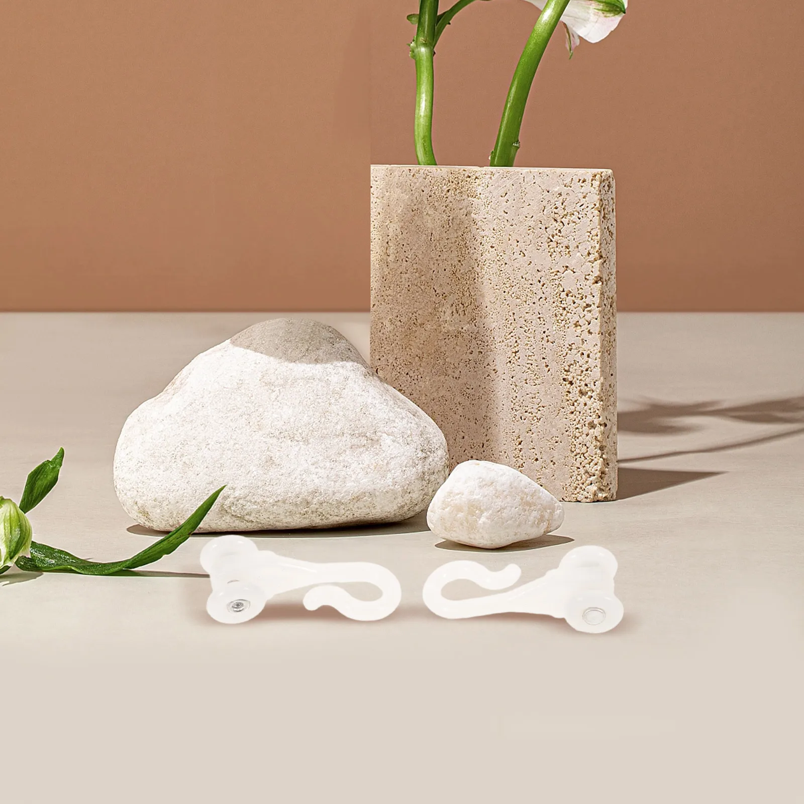 

10Pcs Mosquito Net Ceiling Track Hooks U-Shaped Canopy Rail Glider Hooks Bed Canopy Hanging System Silent Sliding Curtain Track