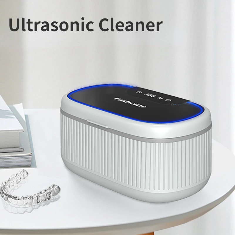 Professional Ultrasonic Cleaner 550ML Sonic Jewelry Cleaner 45KHZ Pulsating Cleaning Kit for Glasses Ring Silver Dentures