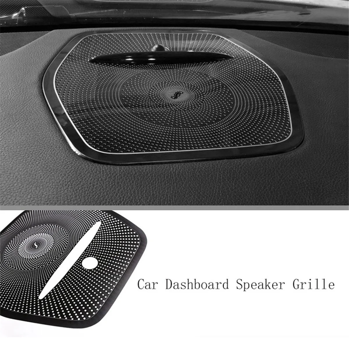 Car Dashboard Speaker Grille for Mercedes-Benz GLE ML W166 GL X166 GLS Dashboard Speaker Cover DecorationJADD