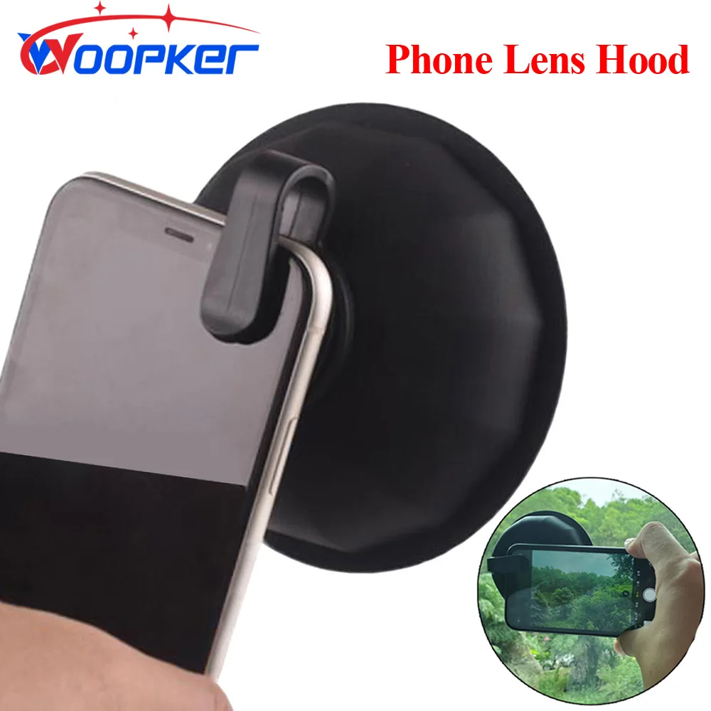 Ultimate Lens Hood 30mm Original Camera Lens Anti Reflection Lens Hood Mobile Phone Attachment Rubber For Xiaomi iphone Huawei