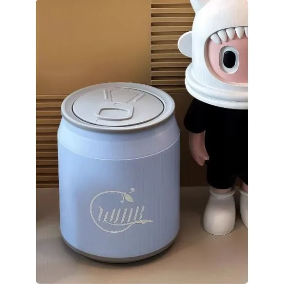 

Large Capaci Tra Can Living Room Bedroom Kitchen Waste Bin with Lid Swing Cover Odor Proof Paper Basket for Home Use