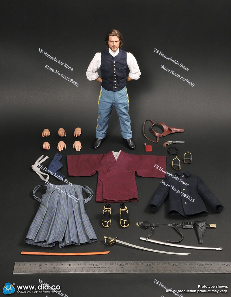 DID NS80186 1/6 Collectible Lieutenant Nathan Cloth Actionfigur Das 7. Kavallerieregiment des US-Militärs 12" Komplettset Soldat