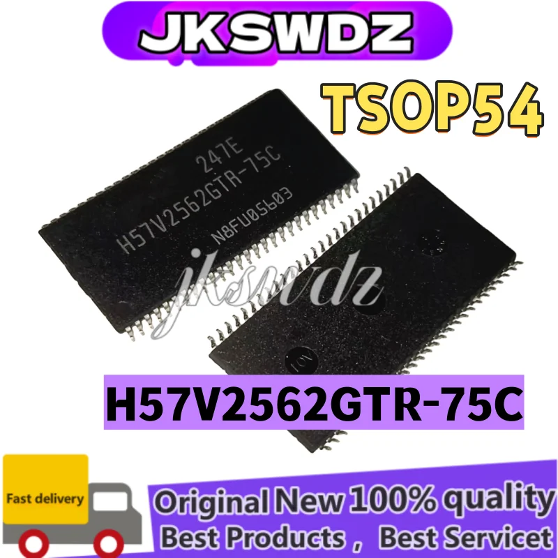

10PCS Original, brand new Original genuine HY57V2562GTR-75C H57V2562GTR-75C HY57V2562GTR TSSOP54 memory chip IC