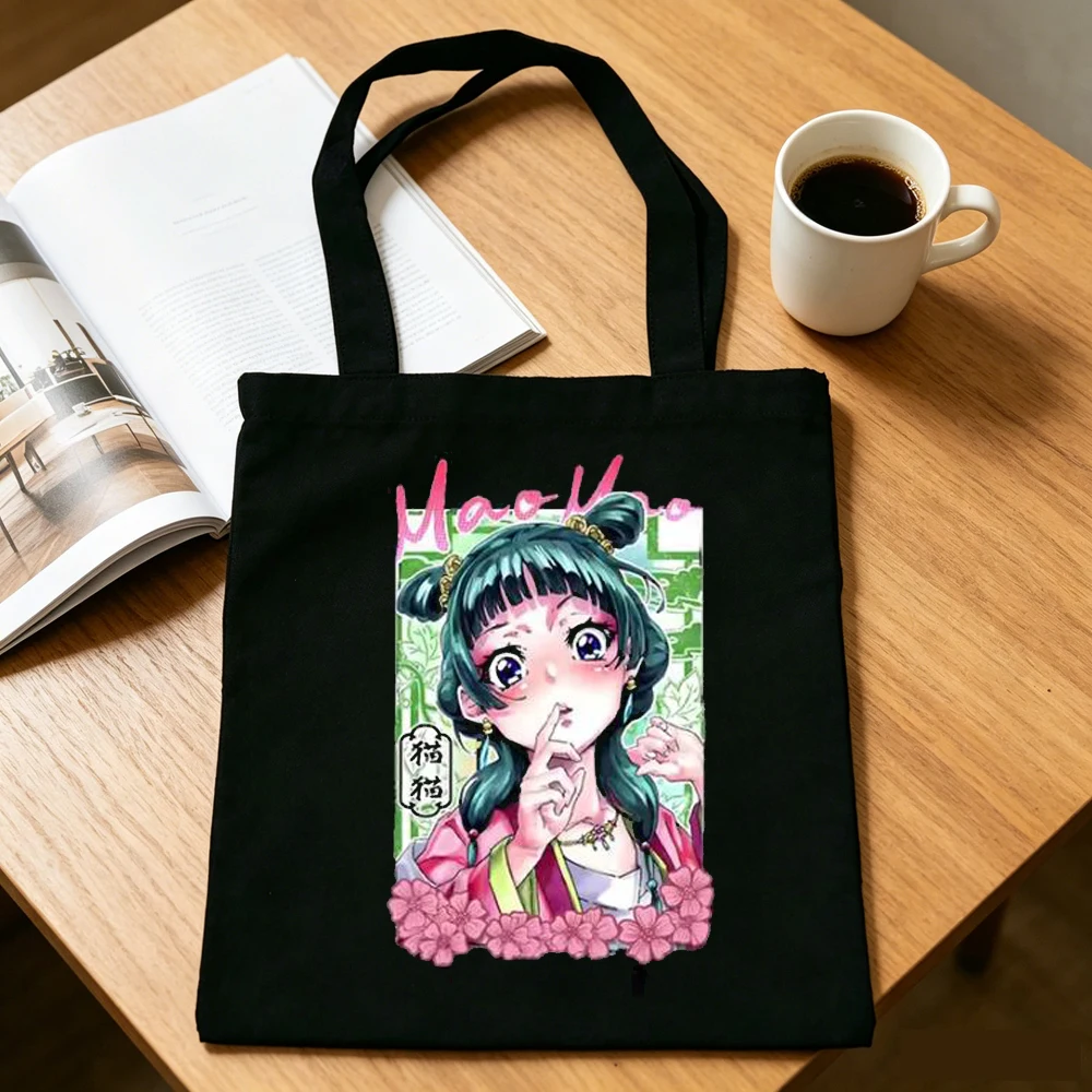 Apothecary Diaries tote bag einkaufstasche shopping canvas  foldable shoulder  woman