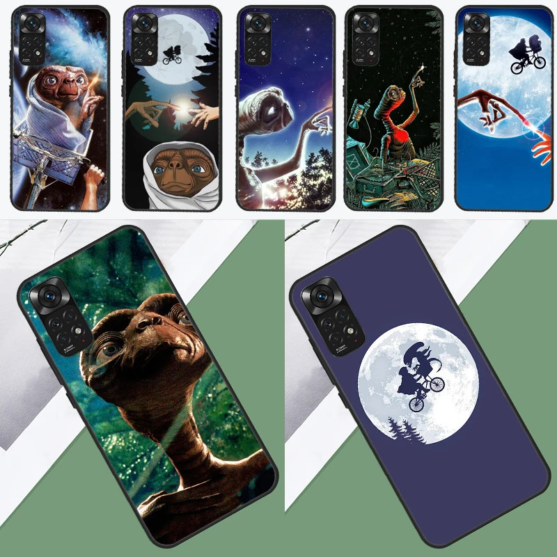 E.T. the Extra-Terrestrial Case For Xiaomi Redmi Note 12 Pro Plus 8 9 10 11 Pro 8T 9S 10S 11S 12S 9C 10A 10C 12C Cover