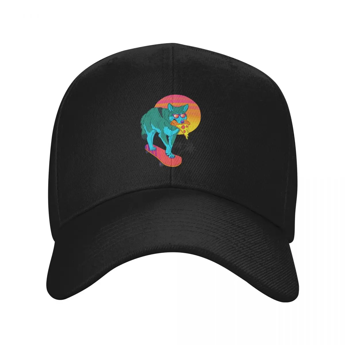 Retrowave Coyote Baseball Cap Golf Hat funny hat Ball Cap Women's Hats 2024 Men's