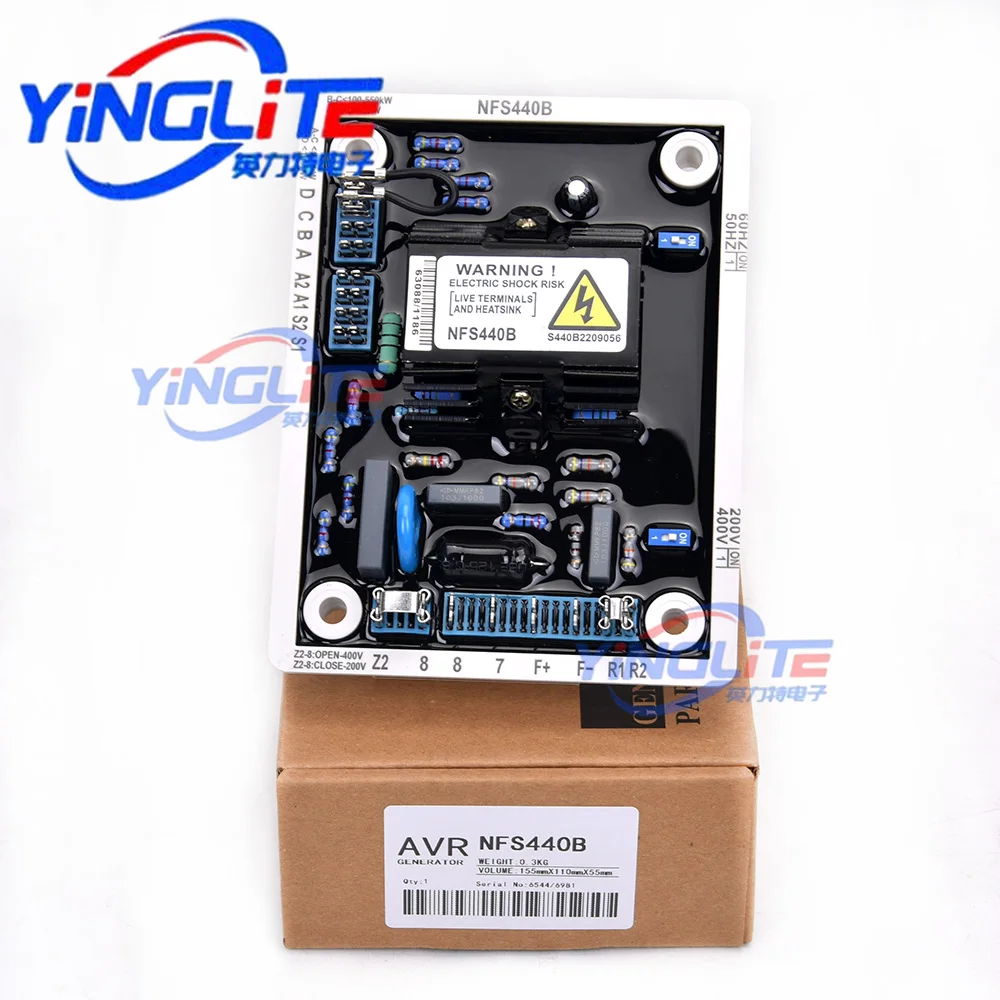 NFS440B NF460 NFS440 NF440 Voltage Stabilizer Board Brushless Diesel Generator Set Voltage Regulation AVR