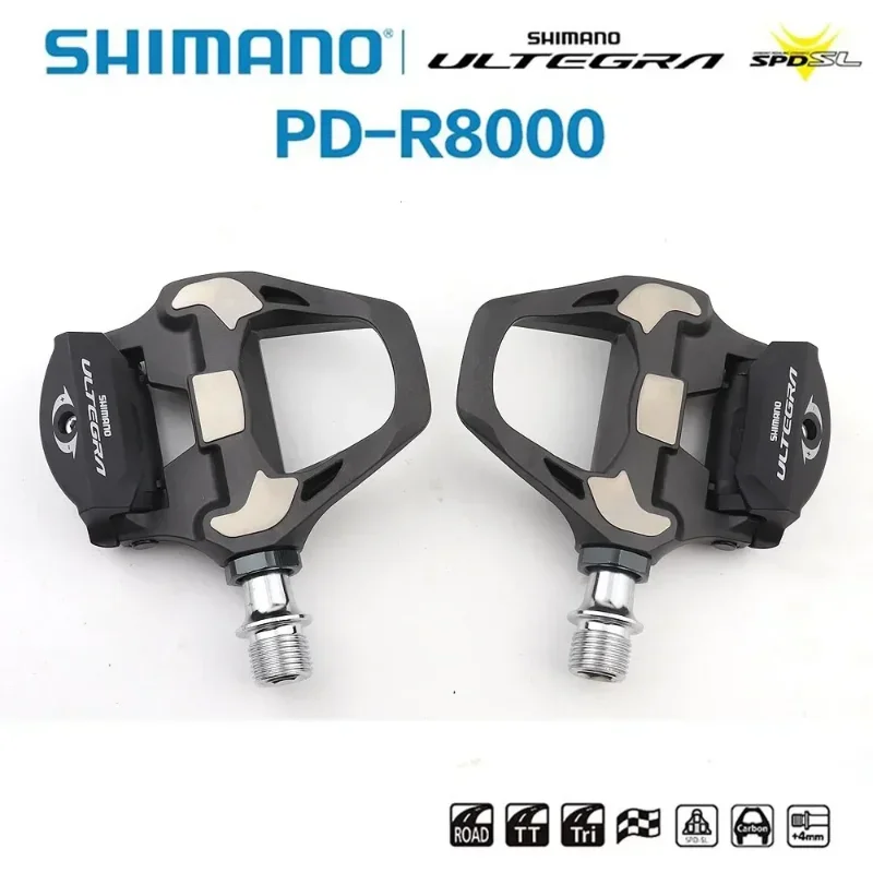 Premium Shimano Ultegra PD-R8000 SPD-SL Bike Pedals High