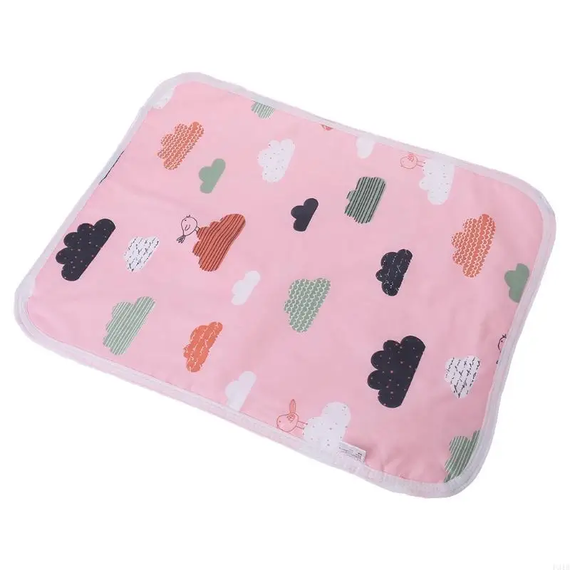 وسادة تغيير حفاضات الأطفال قابلة للطي ومقاومة للماء ومرتبة قابلة لإعادة الاستخدام مقاس 35 × 45 سم P31B #4