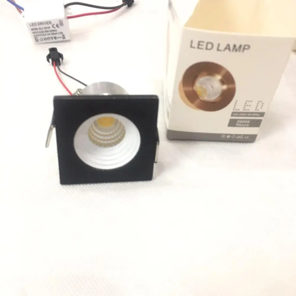 Spot LightCob Light, taille de coupe LED Faretto, 8 pièces/lot