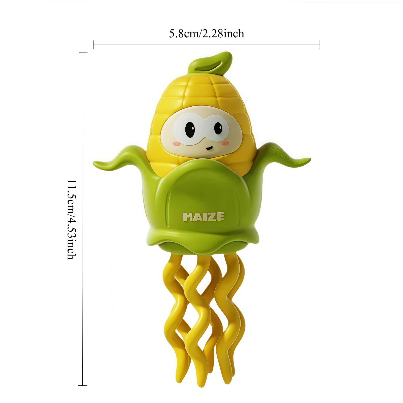 Brinquedo de milho dançante com mecanismo de torção caprichoso, presente divertido de brincadeira para adolescentes e adultos, brinquedo de relaxamento criativo com cores vibrantes