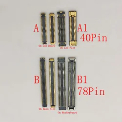 10-50Pcs Usb Charger FPC Connector Lcd Display Screen Plug For Samsung Galaxy A31 A315 A40 A405F A70 A705 A80 A805 A90 40 78 Pin