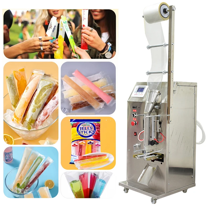 PBOBP Máquina automática de llenado y sellado de líquidos pequeños, jugo, leche, agua pura, vinagre, aceite comestible, máquina envasadora de bolsas pequeñas