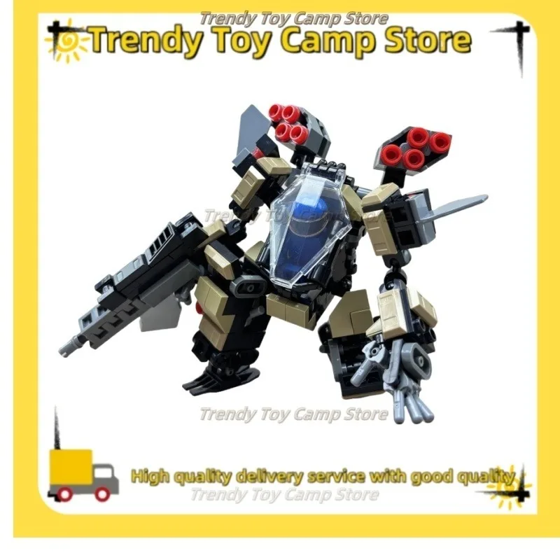 

【In Stock】Action Figure Model Manned Mech Warriors Figure Robot Soilder Assemble Toys for ChildrenGift Collection