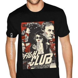 Movie Fight Club Tees Shirts Teenagers Fashion Designer Tees Shirts Mens Oversized Anime Tshirt Men Fashion Brand Clothing