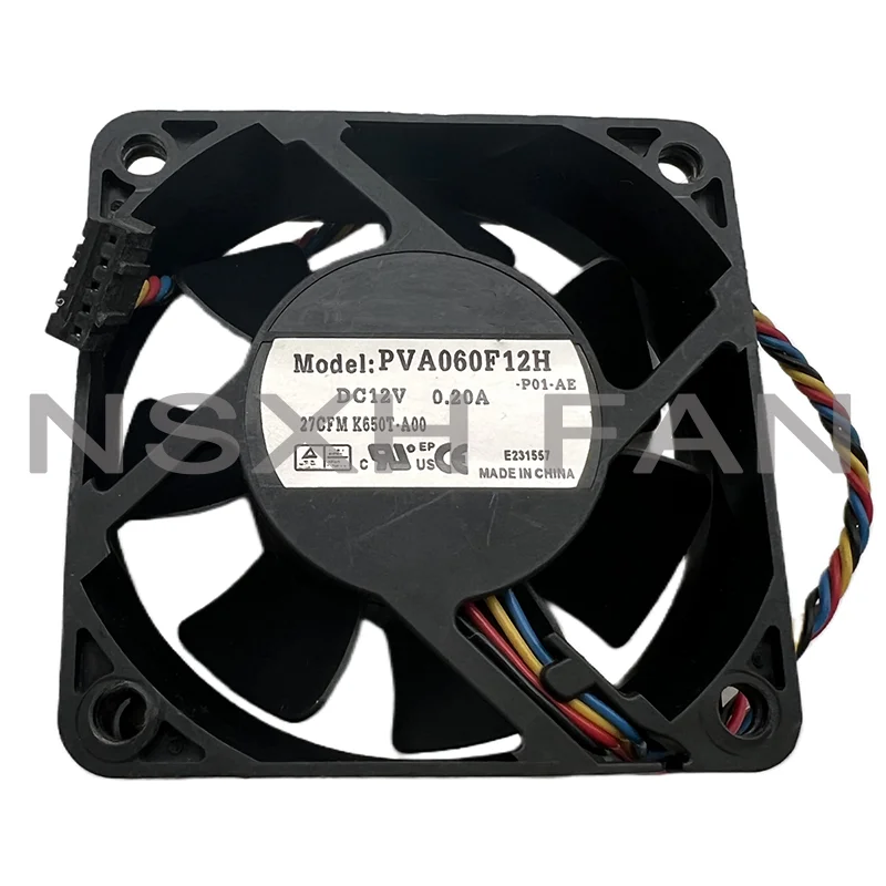 Original GM1206PKVX-A For OptiPlex 780 USFF Cooling Fan PVA060F12H DC12V 0.20A CN:0K650T K650T